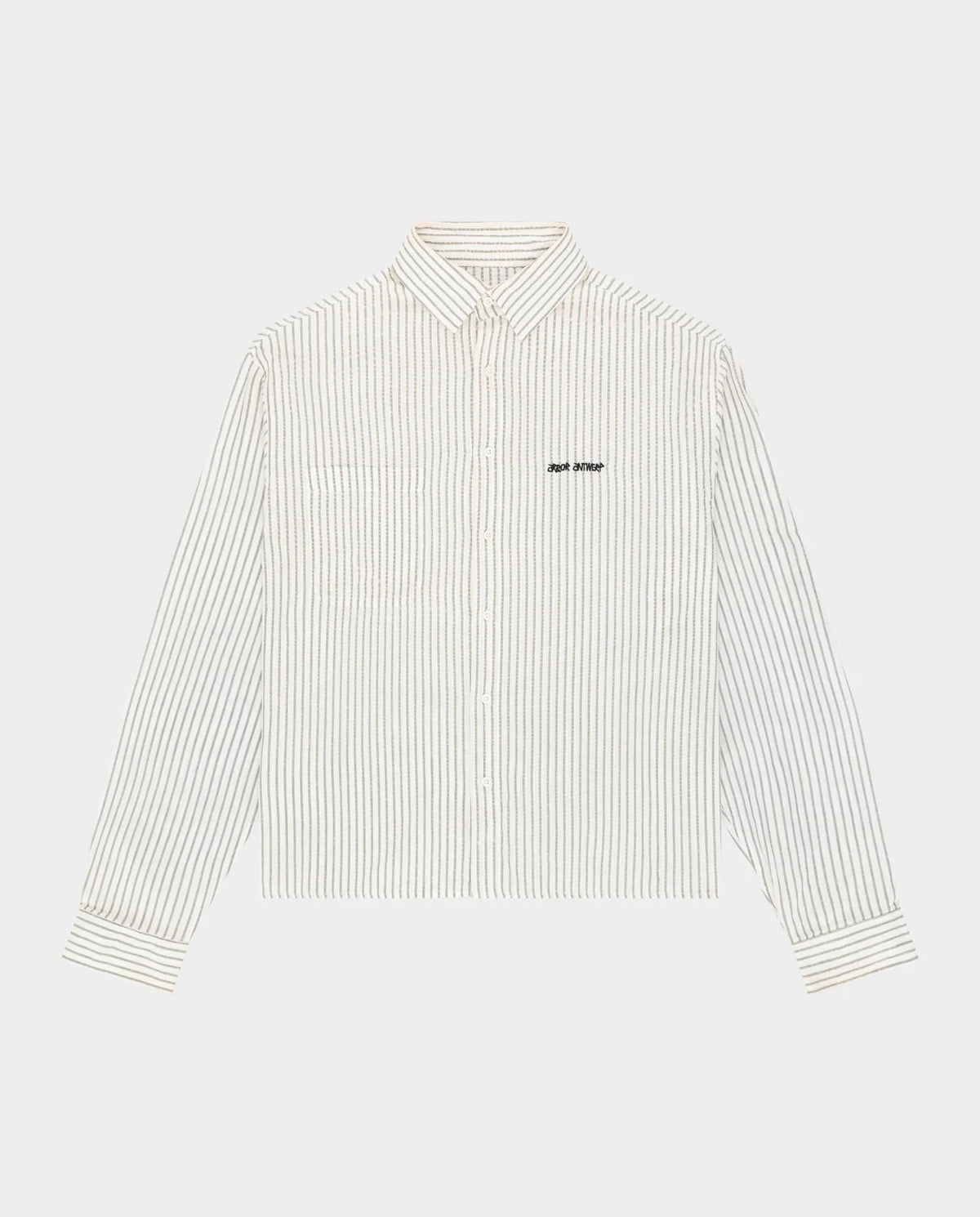 Green Striped Shirt