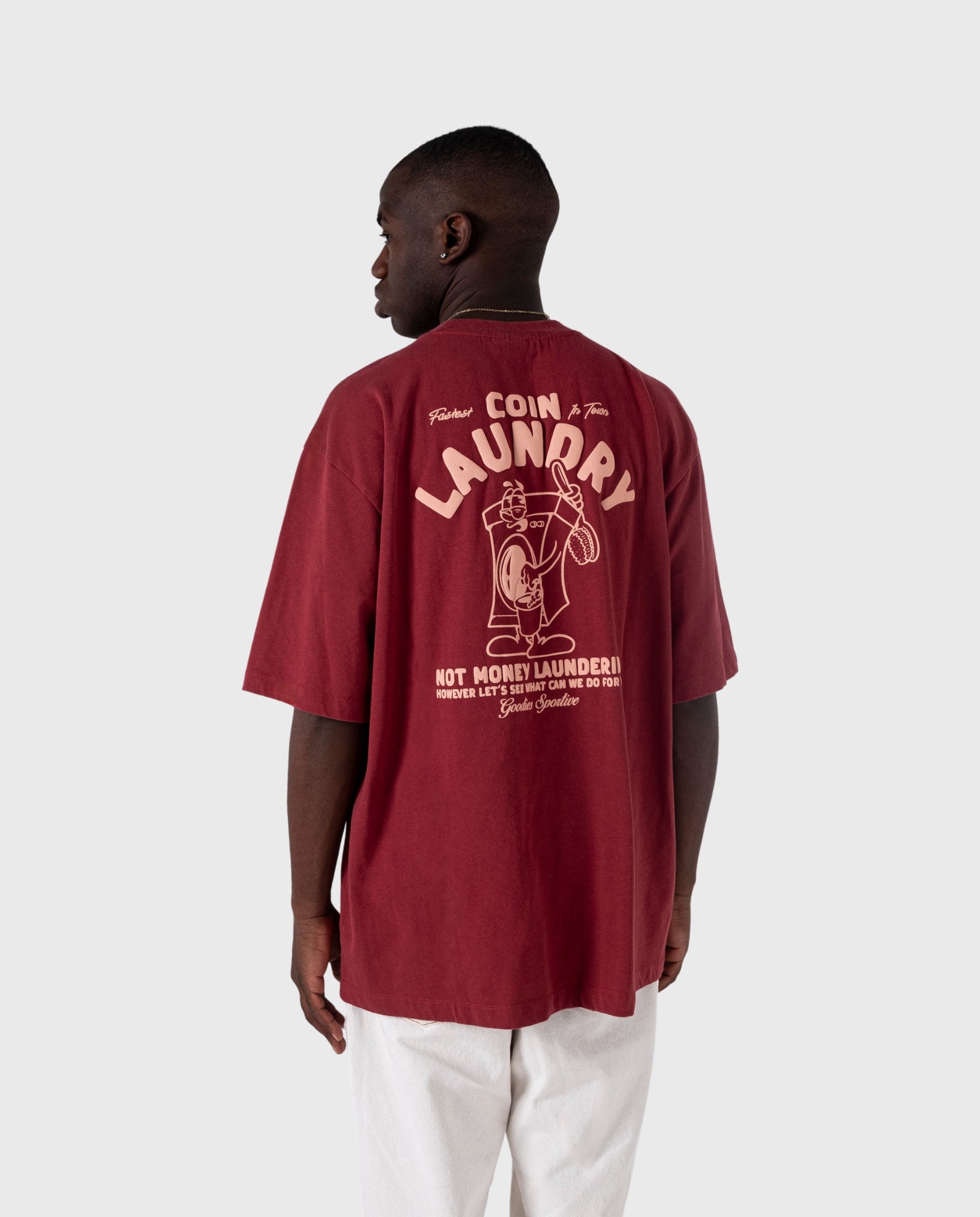 Goodies Sportive T-Shirt Laundry Burgundy