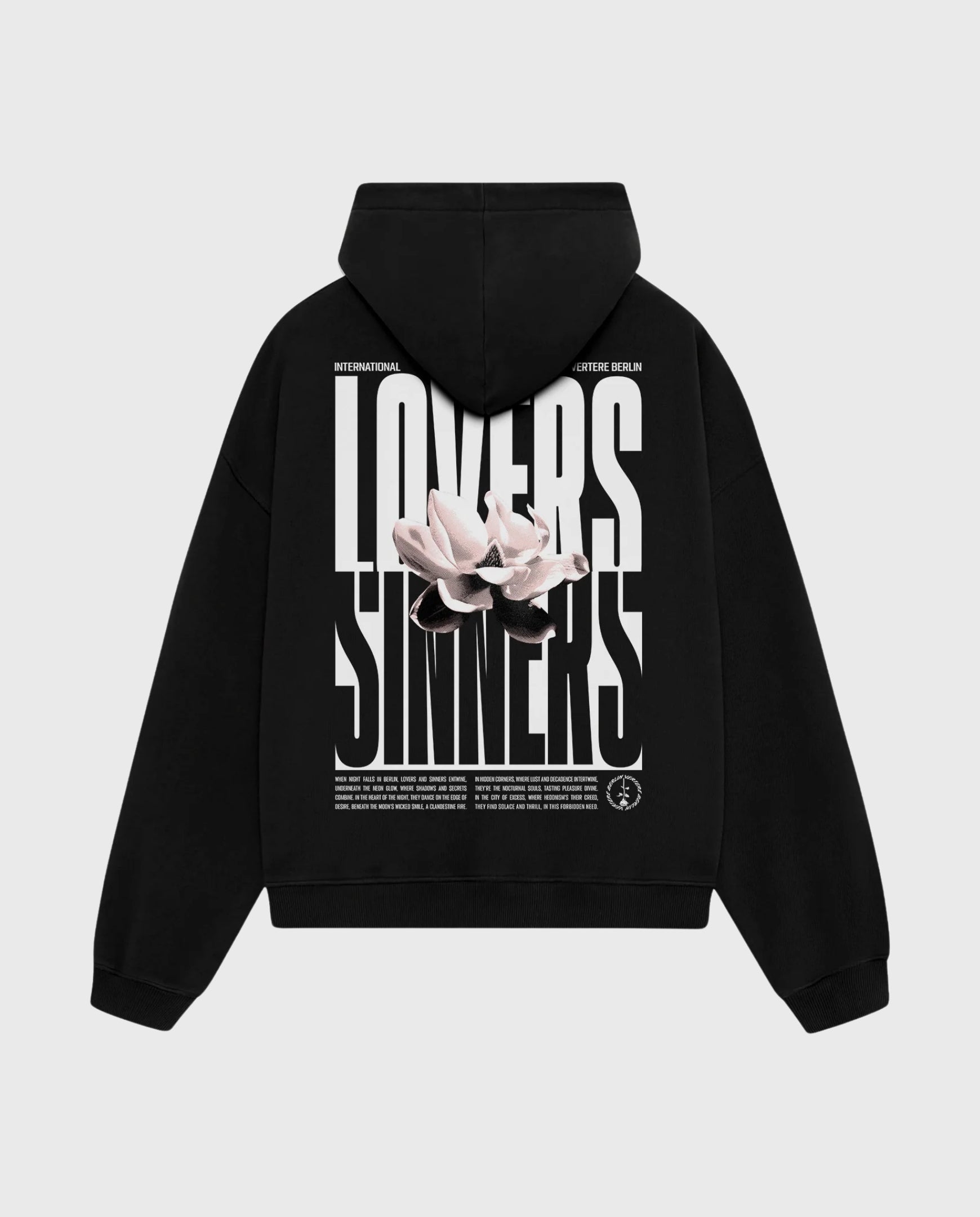 Lovers Hoodie Black