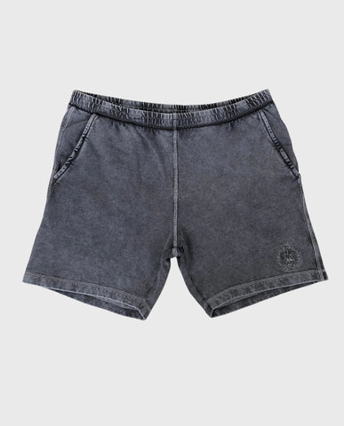 Heavyweight Shorts Washed Black