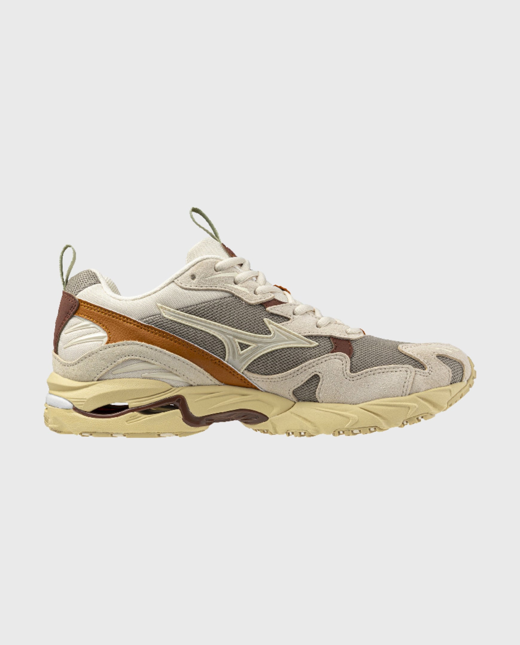 Mizuno Wave Rider 10 Vintage Khaki/Summer Sand/Pumpkin