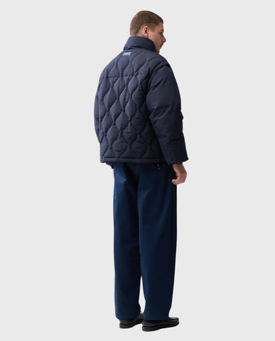 Detachable Sleeves Quilted Jacket