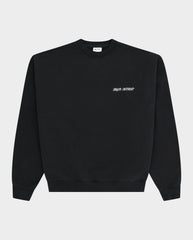 Nine Flowers Crewneck Black