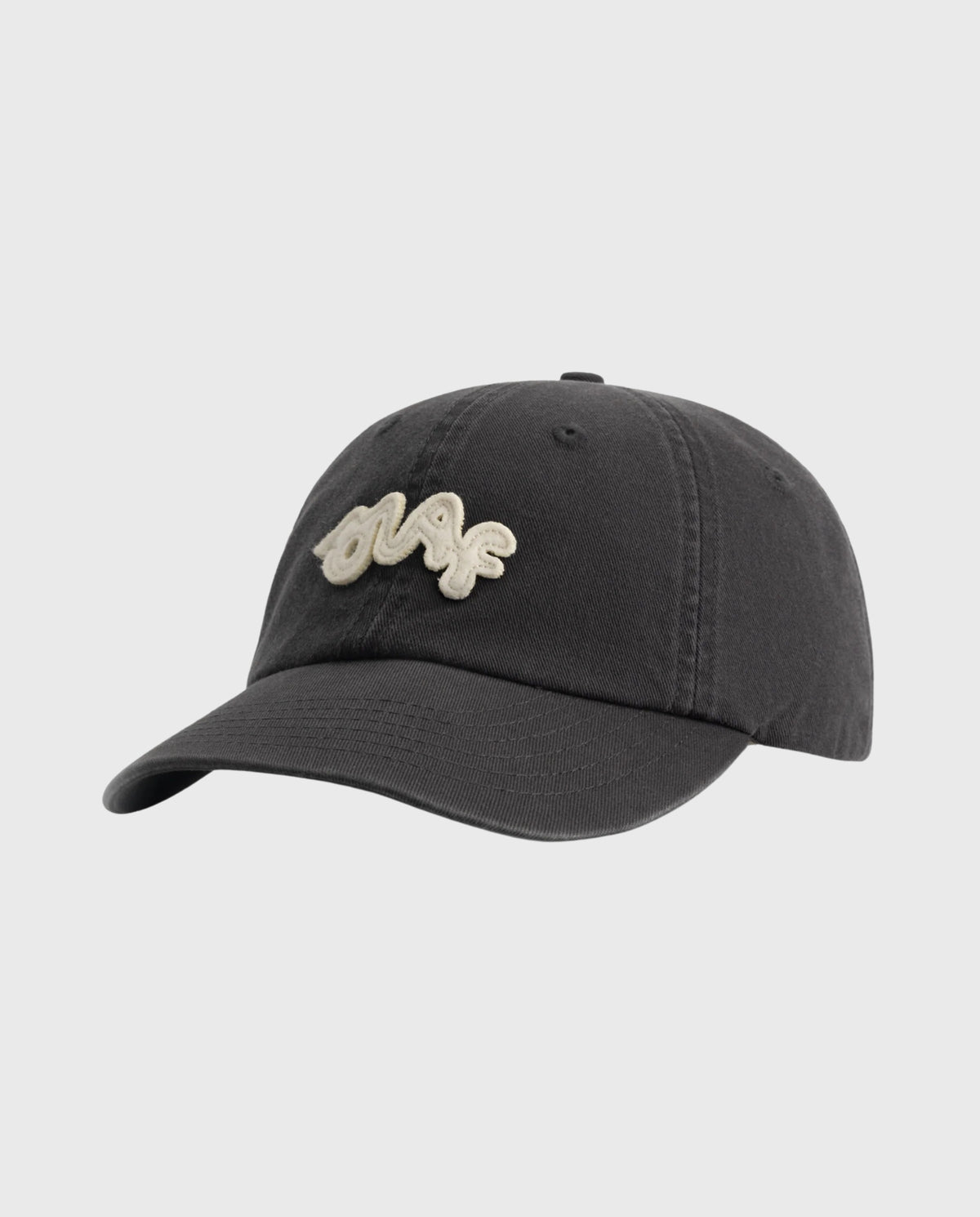 Washed Signature Logo Cap Charcoal