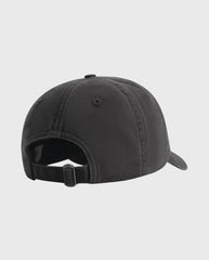 Washed Signature Logo Cap Charcoal