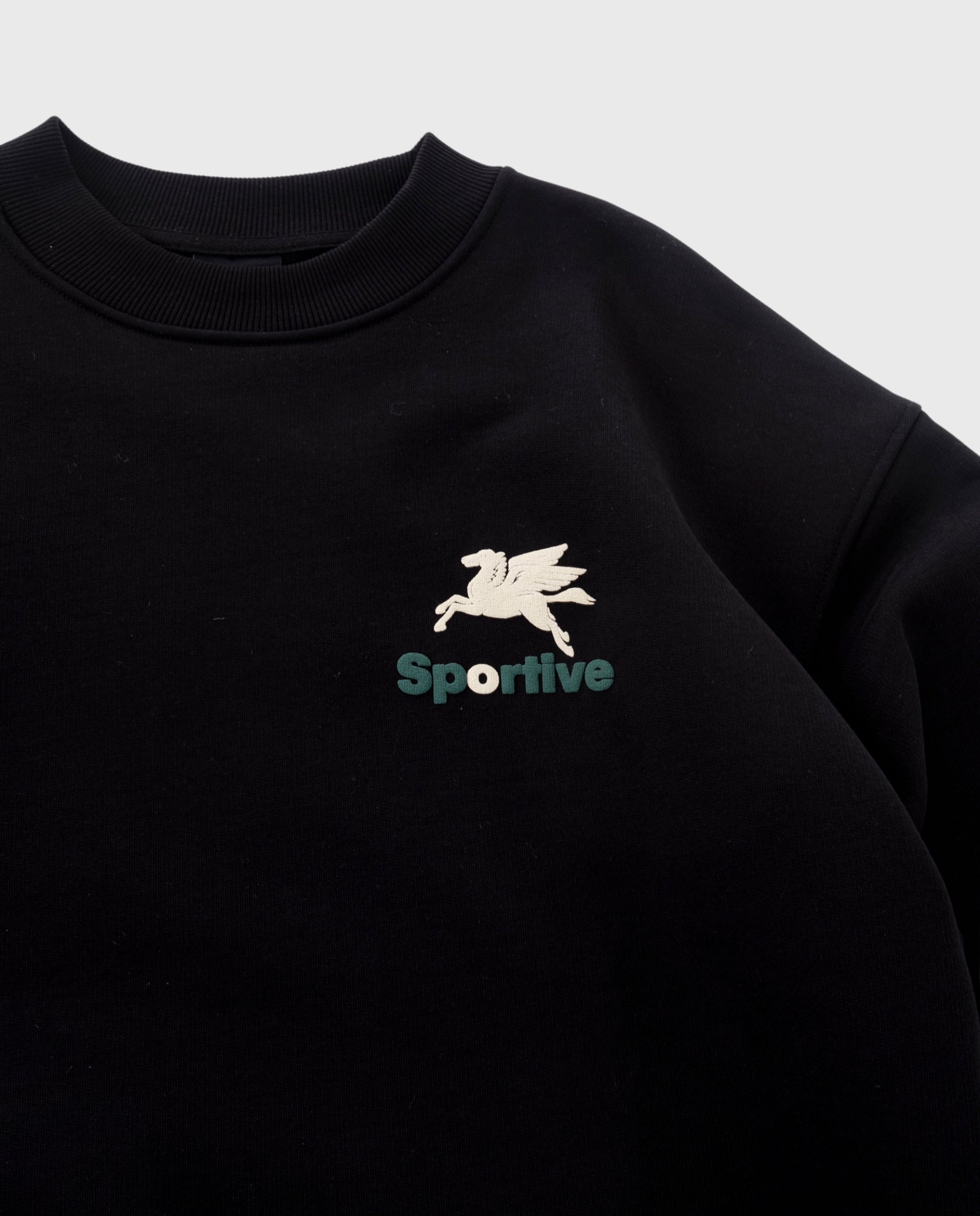 Goodies Sportive Premium Black Crewneck