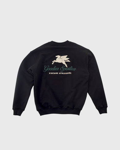 Goodies Sportive Premium Black Crewneck