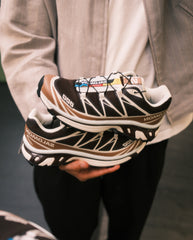 Salomon XT-6 Black Coffee / Burro / Bitter Chocolate
