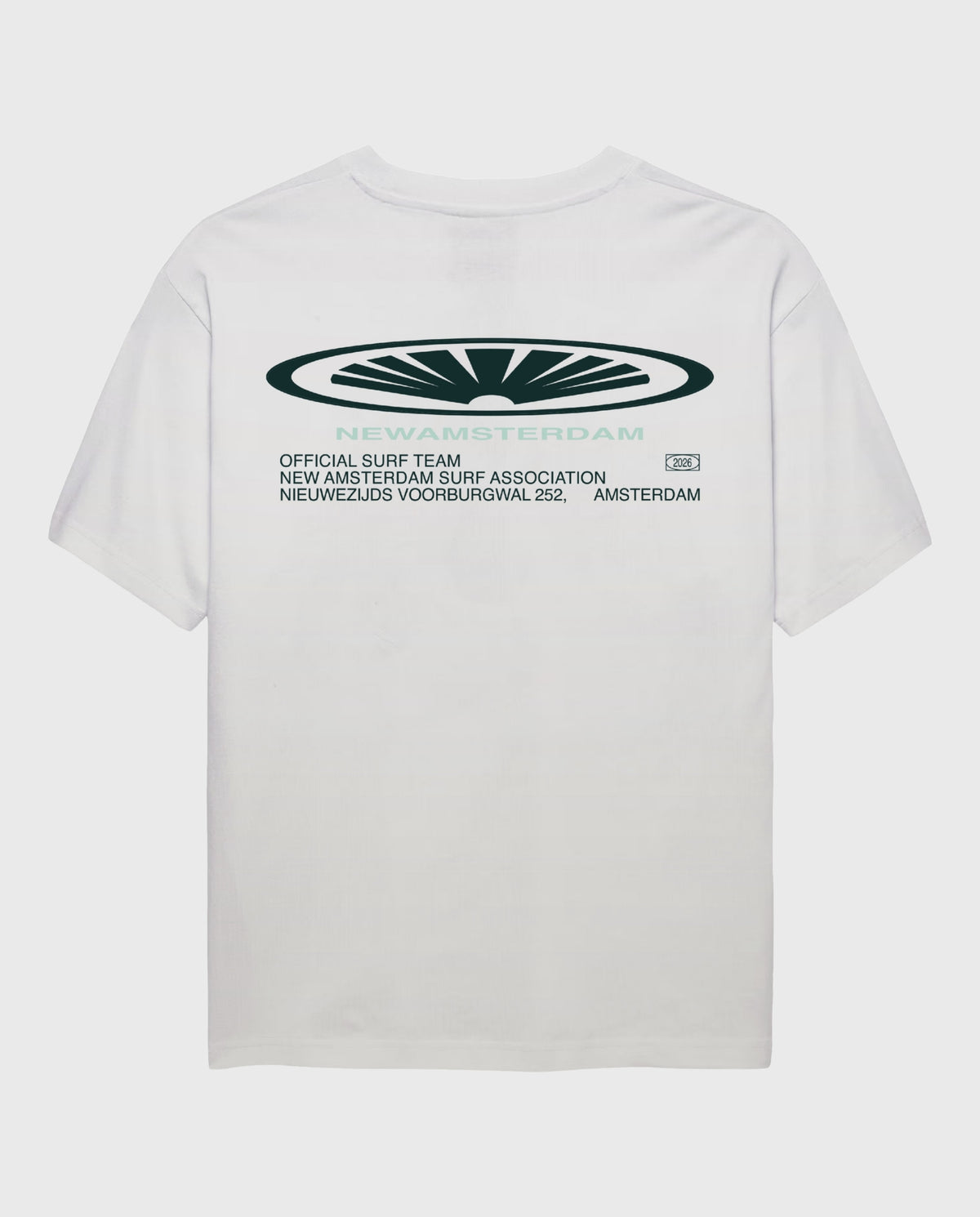 Shaper Tee Overdyed White