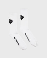 Toe Socks Single White