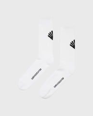 Toe Socks Single White