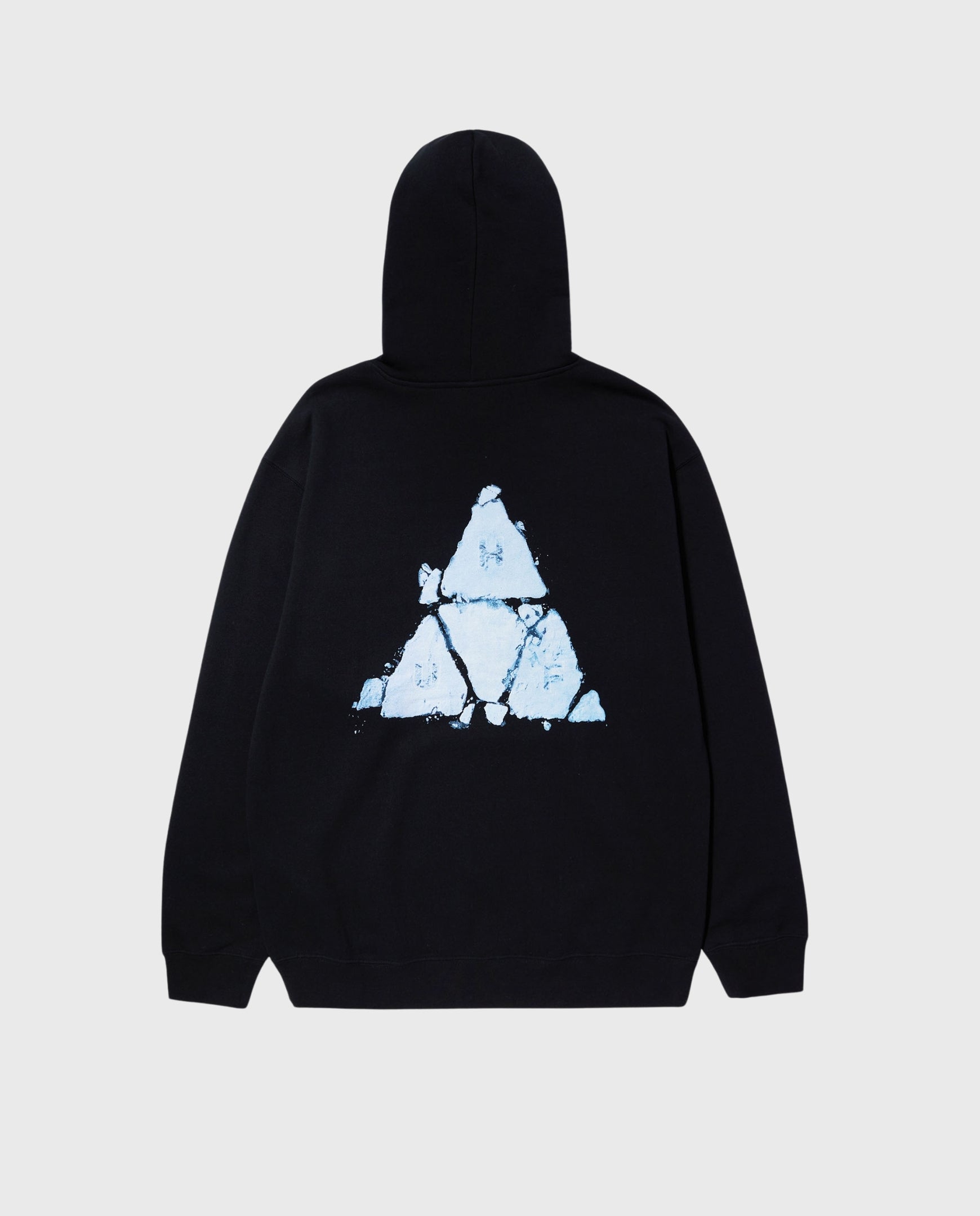 Stay Chill Triple Triangle Hoodie Black