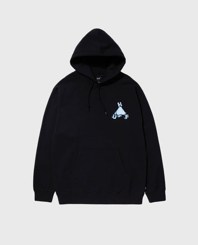 Stay Chill Triple Triangle Hoodie Black