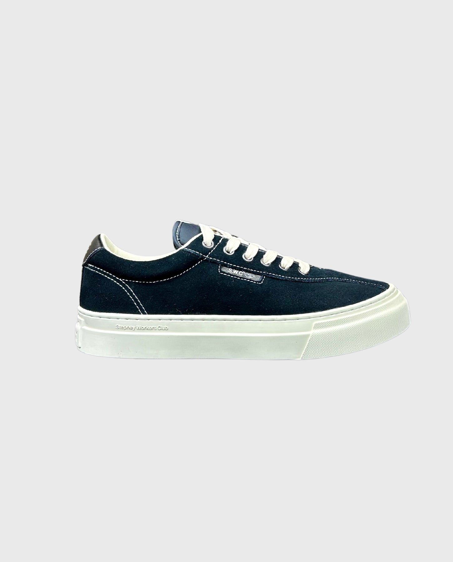 S.W.C Dellow 02 Cup Suede Black-White