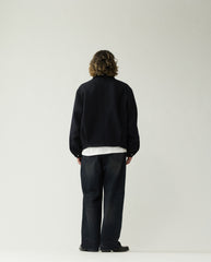 Wool Coach Jacket Black