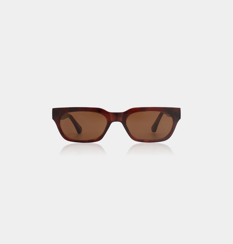 A.Kjaerbede Bror Brown-Demi Light Brown Transparent | Noble