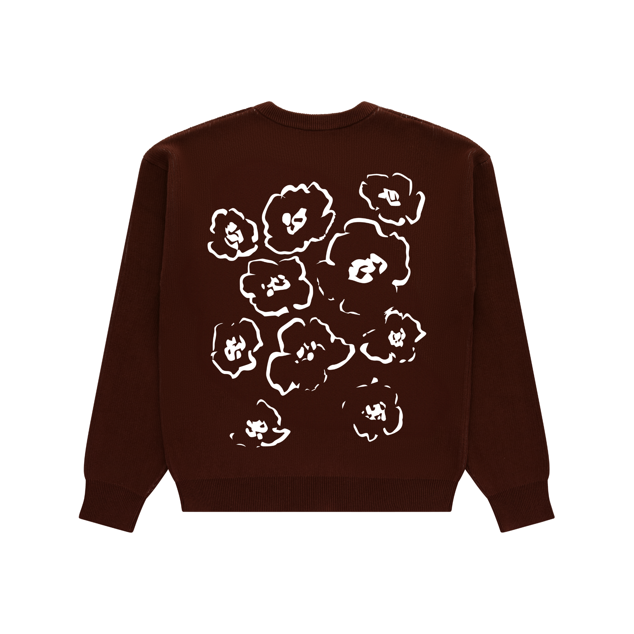 Arbor Antwerp Flower Knit Brown | Noble