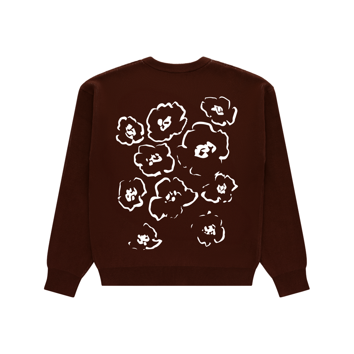 Arbor Antwerp Flower Knit Brown | Noble