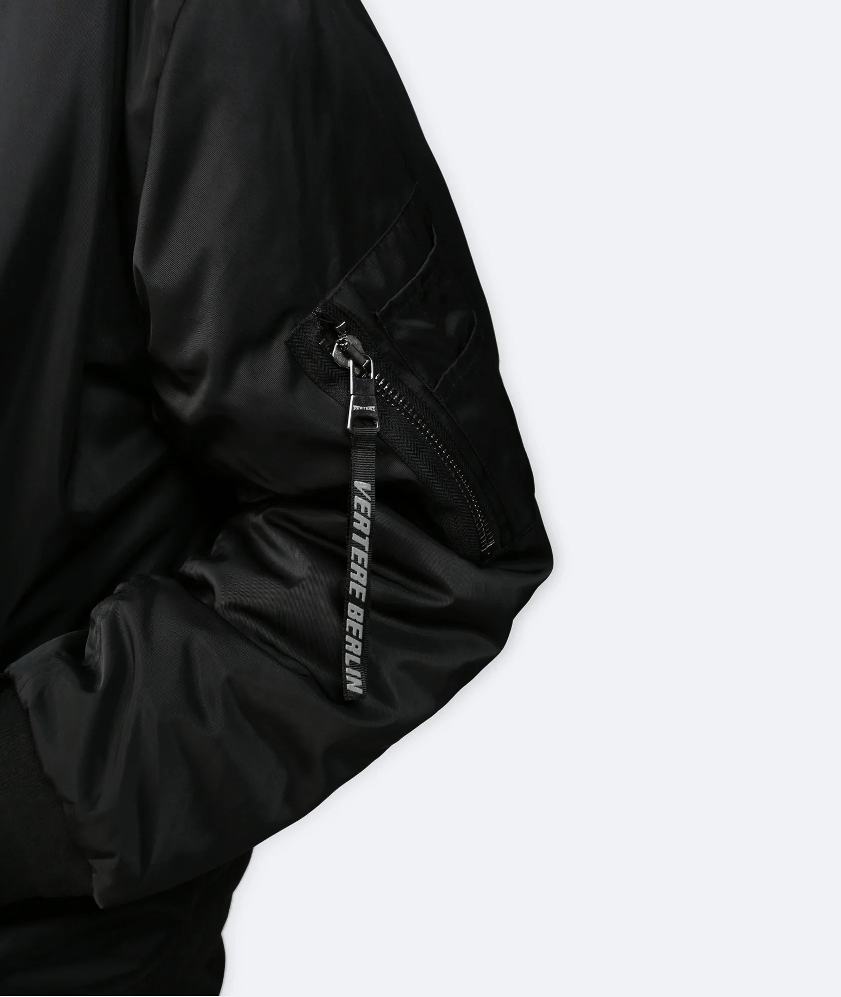 Vertere Berlin Roughness Bomber Jacket Black | Noble