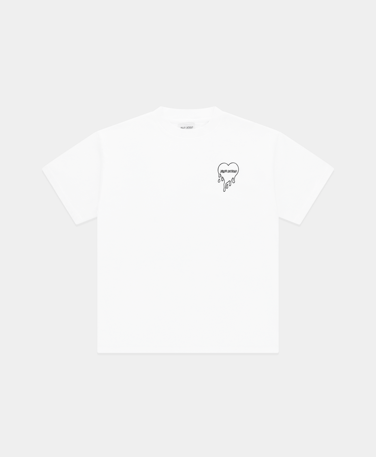 Arbor Antwerp Melting Heart T-Shirt White | Noble