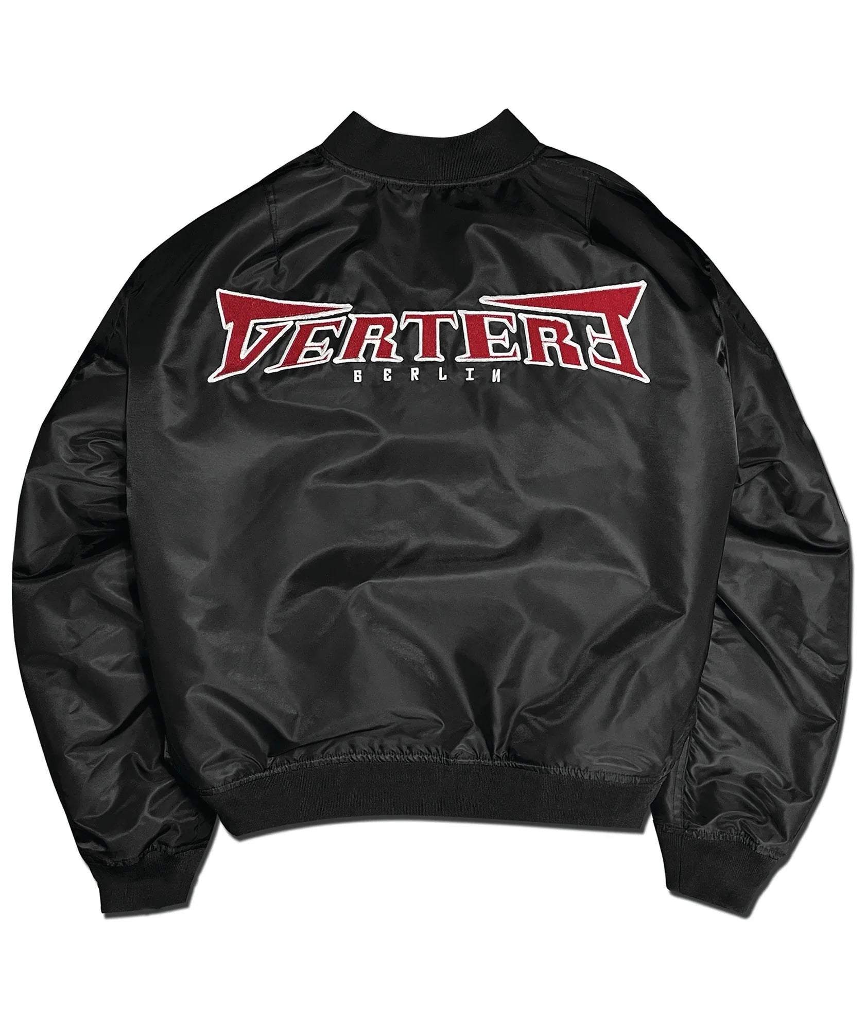 Vertere Berlin Roughness Bomber Jacket Black | Noble